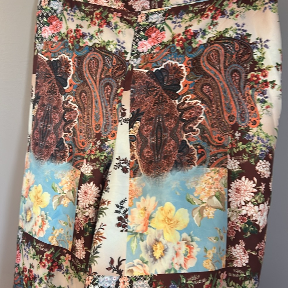 Boston Proper Patchwork Mixed Prints Floralpaisle… - image 7